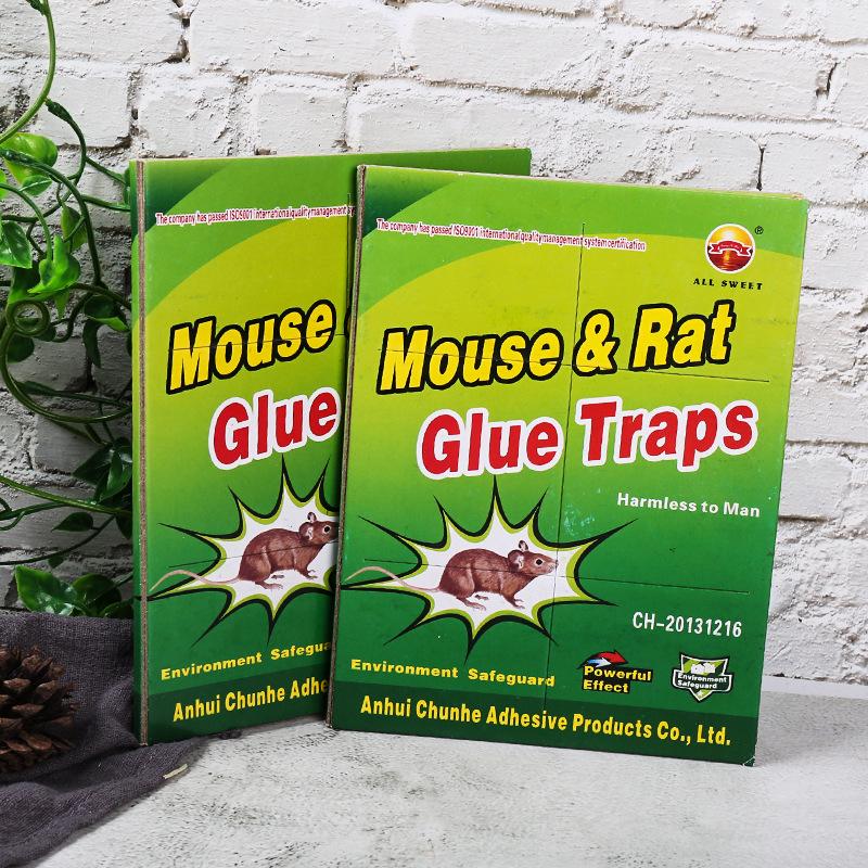 thickened powerful mouse sticker sticky glue mouse traps sub with bait mouse trap factory in stock supply household mouse trap sticker details Picture
