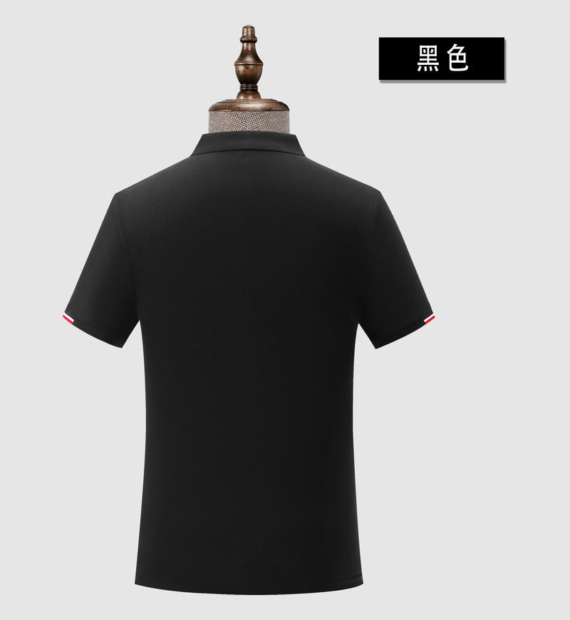 春夏新款宽松舒适奥代尔紧赛棉短袖翻领POLO衫DX-3344详情13