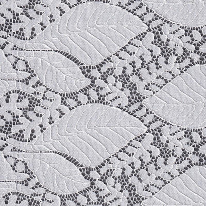 [Factory Direct Sales] Lace Knitted Fabric Underwear Clothing Accessories Fabric Support New Flower Design Sample