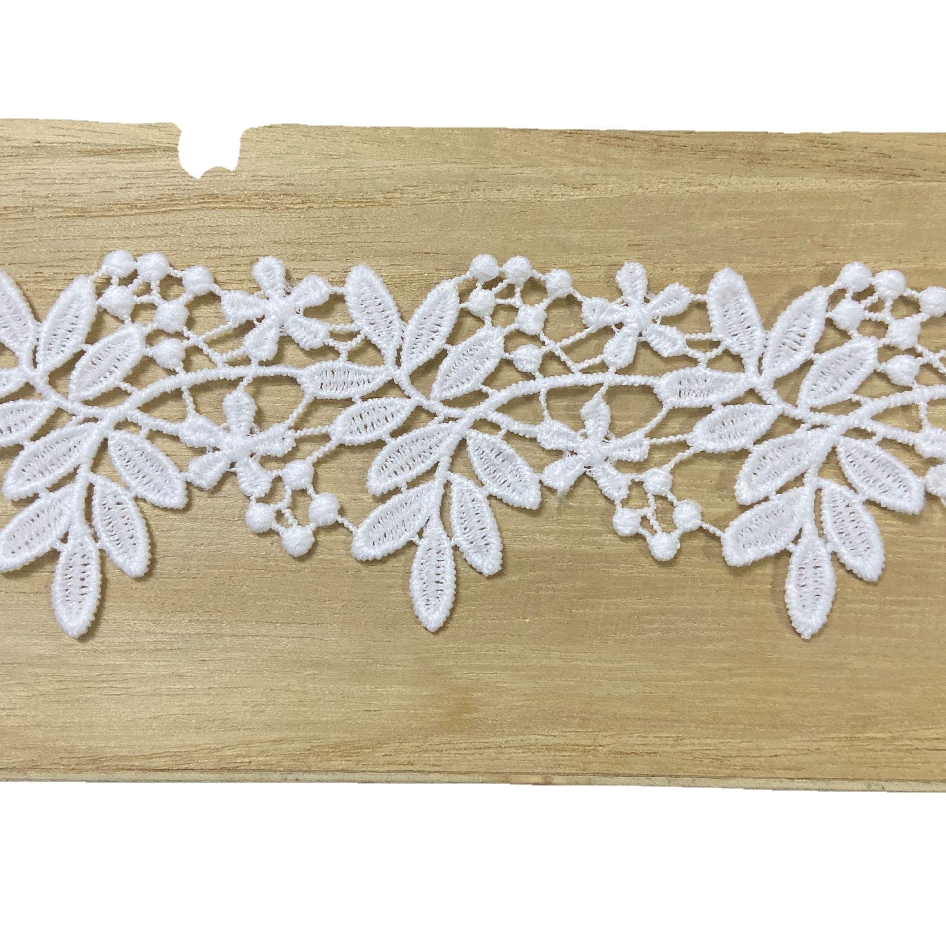 New Spot Lace Embroidered Water Soluble Milk Silk Lace lolita Lace Lace Lace Trim Item Picture