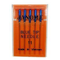 Zhenshanmei Janome Household Sewing Machine Needle Suitable for Elastic Knitted Fabric Anti-Jump Needle Anti-Jumper Purple Needle Blue Needle