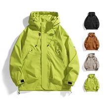 autumn 24 men's jacket jacket men's outdoor mountaineering clothing students' work clothes multi-bag jacket outdoor waterproof jacket love