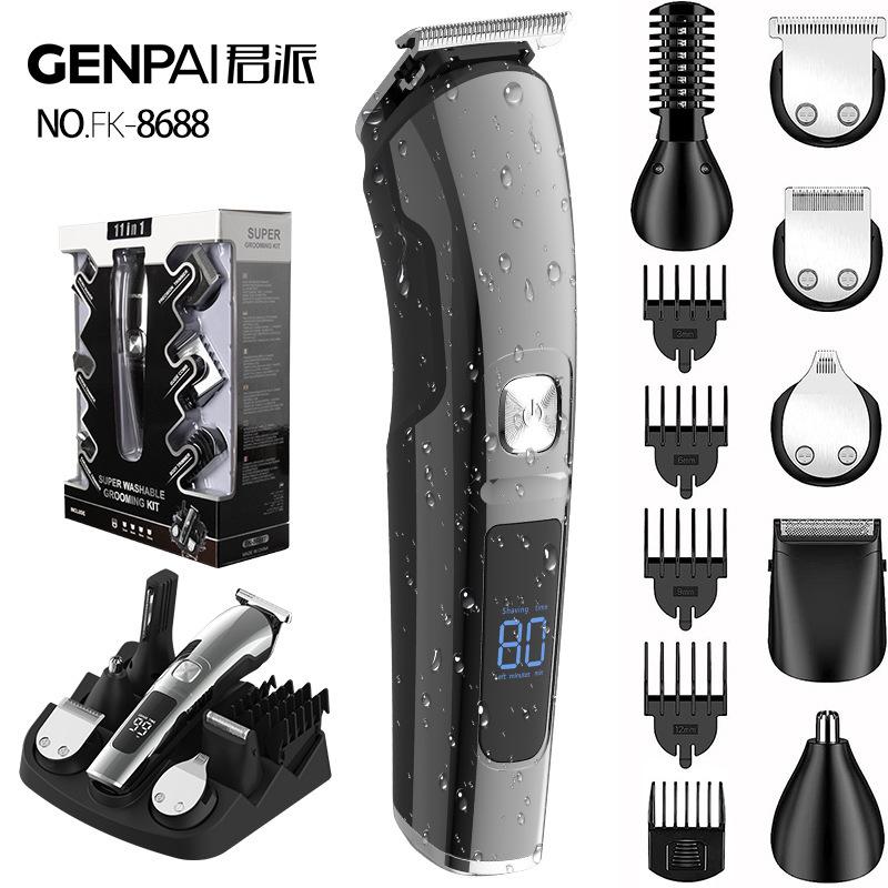 Clipper Haircut Machine Hair Cutting Machine USB Electric Cross