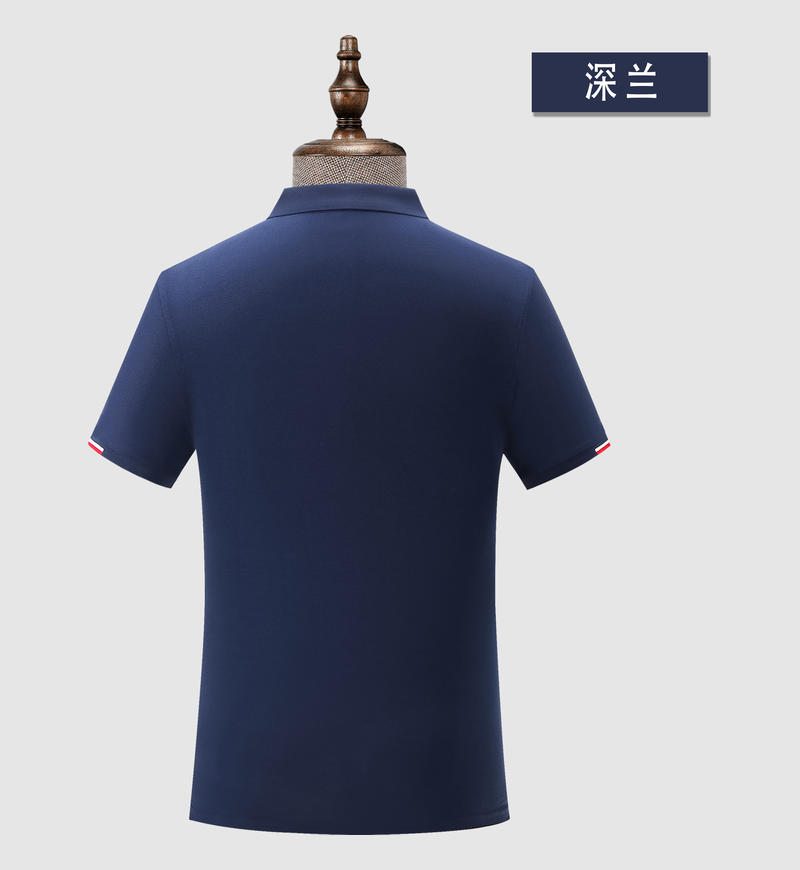 春夏新款宽松舒适奥代尔紧赛棉短袖翻领POLO衫DX-3344详情23