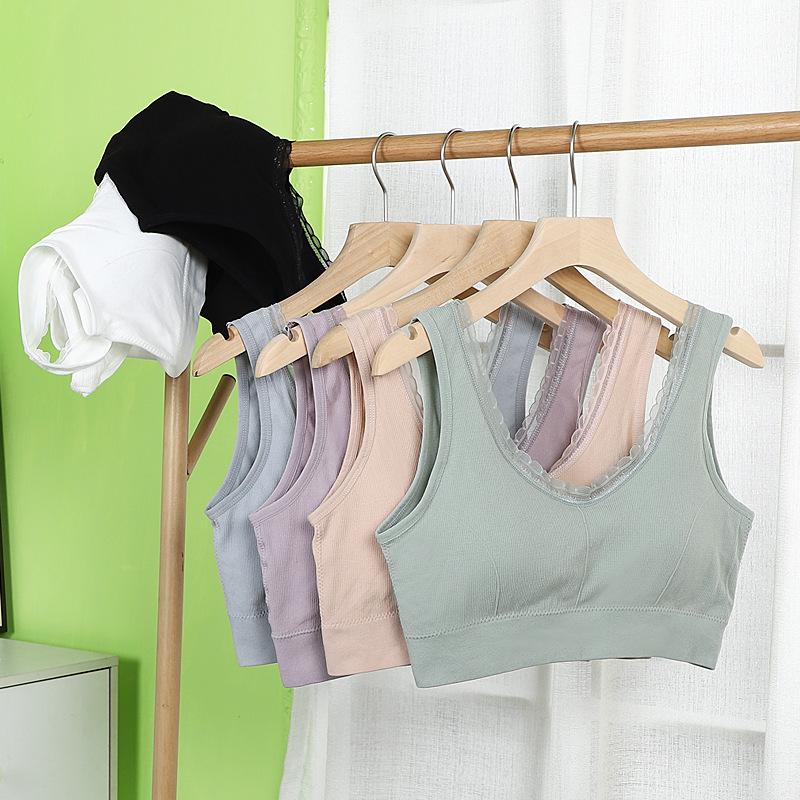 Extra Large plus-Size Anti-Exposure Beauty Back Tube Top Women's Seamless Wide-Brimmed Shoulder Strap Chest Wrap Underwear Latex Breathable Coaster full figure