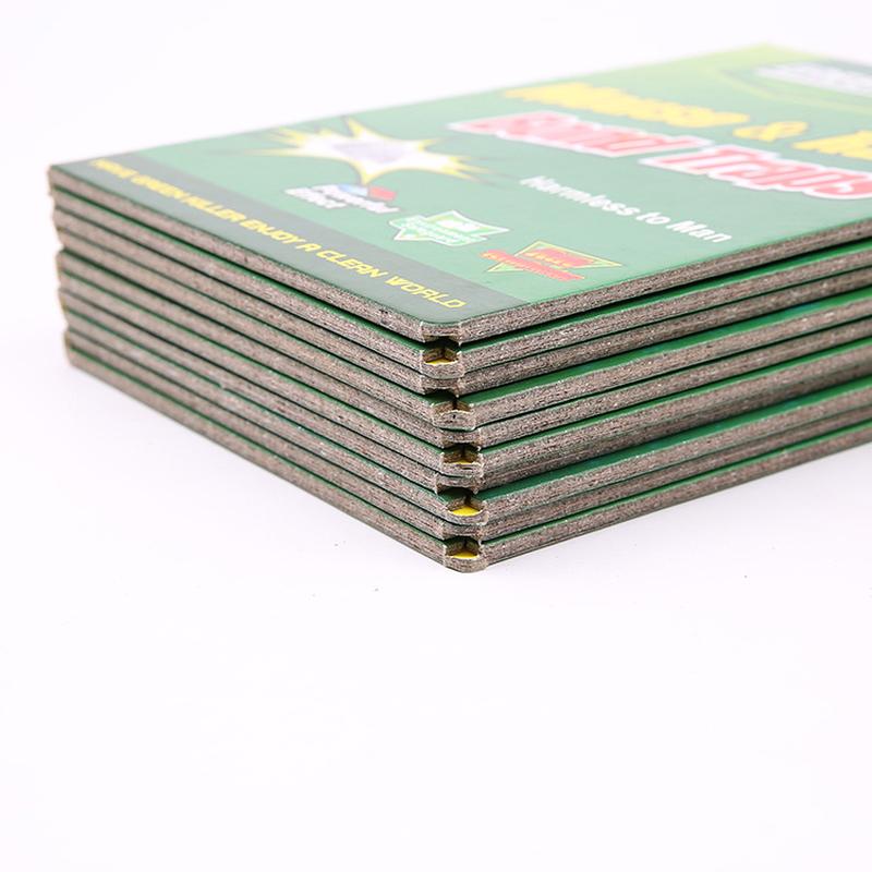 Foreign Trade Mouse Sticker English Green Mouse Trap Sticker Mouse Sticking Board Strong Mouse Trapping Mouse Sticking Board Supply Direct Sales Application Scenario
