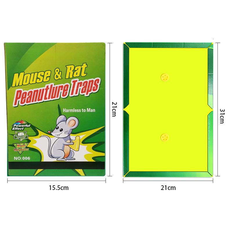 factory in stock glue mouse traps rat trap thickened super sticky household catch mouse trap sticker foreign trade mouse sticker wholesale Specification drawing