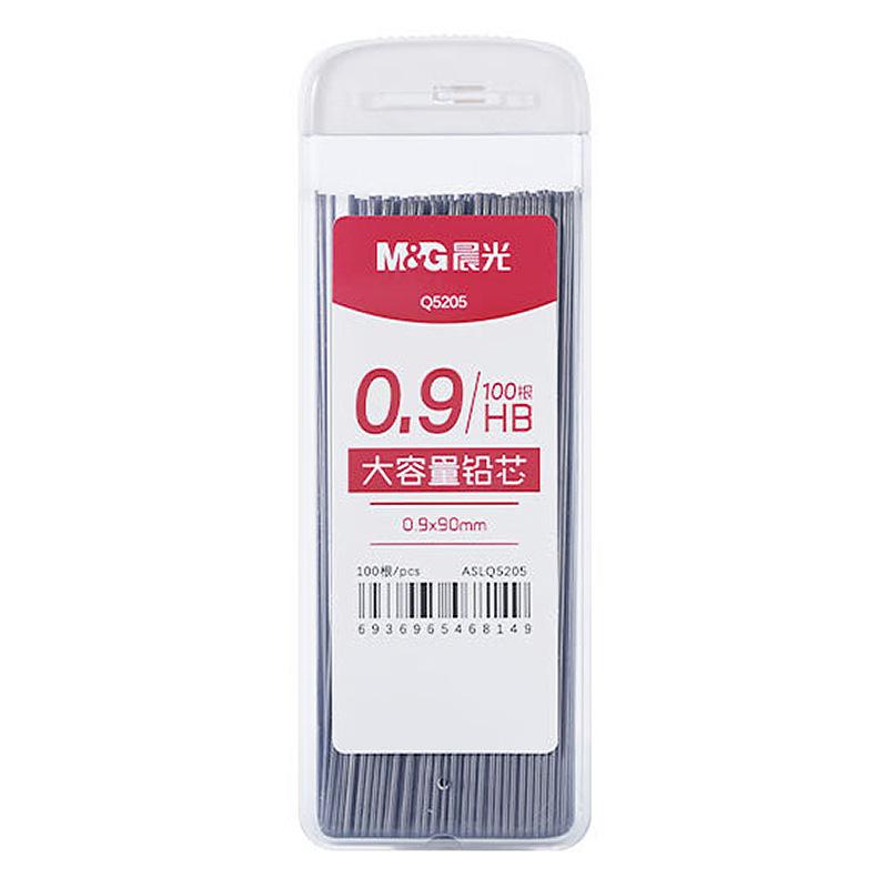 chenguang mechanical pencil replacement lead hb0.9 pencil refill 100 pieces large capacity 2.0 pencil refill student writing aslq5205 Item Picture