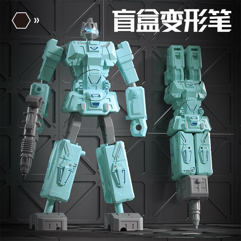 warrior bullet mechanical pencil children's creative robot optimus god of war toy agency activity gift reward factory wholesale details Picture