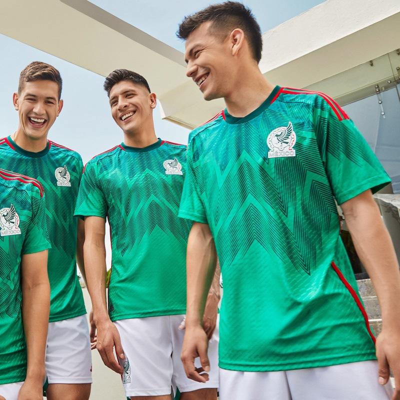 2022 world cup mexico jersey national team america cup mexico soccer uniform adult and children main away