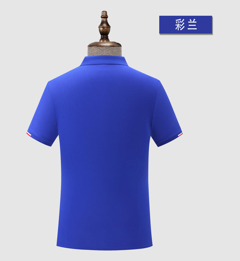 春夏新款宽松舒适奥代尔紧赛棉短袖翻领POLO衫DX-3344详情15