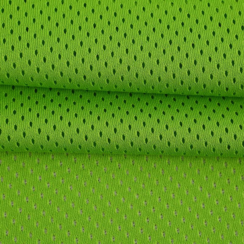 Low Elastic Hole Cloth Basketball Wear Baseball Uniform Breathable Jersey Sports Vest Fabric