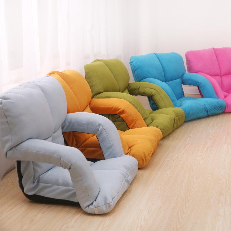 factory armrest sofa folding sofa lazy sofa bed chair balcony chair one piece dropshipping