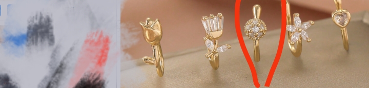 鼻夹 铜配件 耳饰 鼻饰 肚脐环 穿刺饰品耳环耳饰