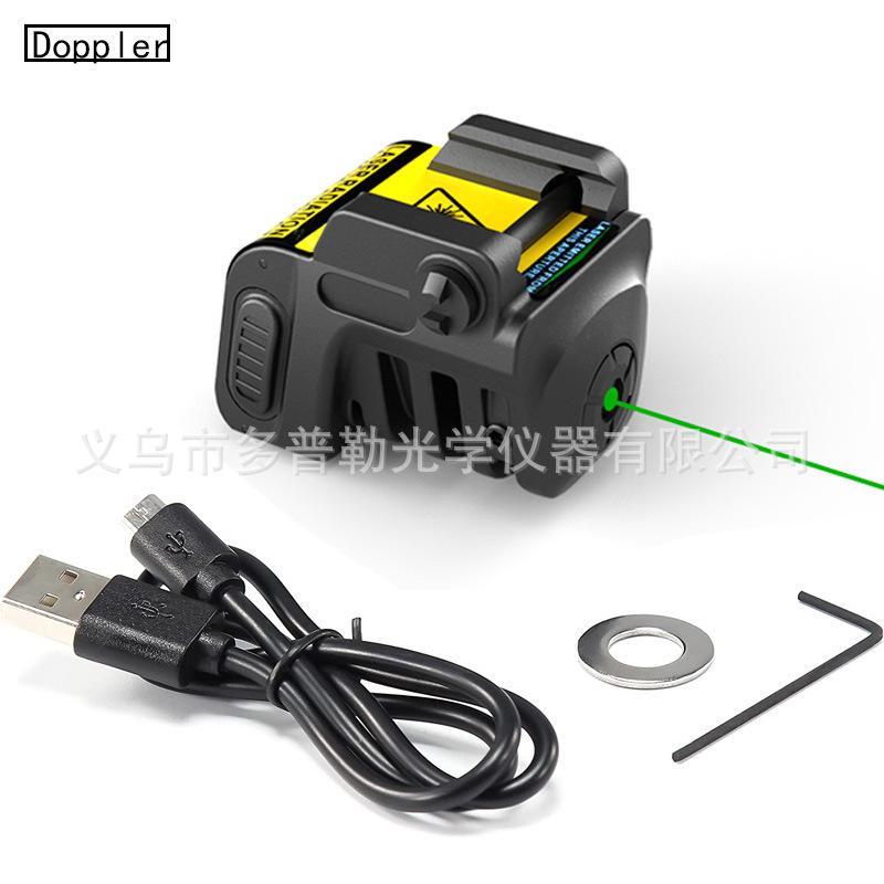 tactical laser light aiming outdoor usb charging hanging green laser sight long distance laser locator