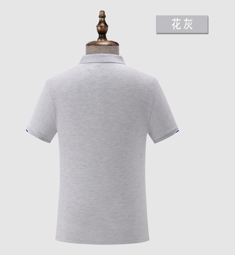 春夏新款宽松舒适奥代尔紧赛棉短袖翻领POLO衫DX-3344详情21
