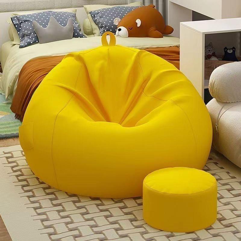 lazy sofa single bean bag sleeping and lying home dormitory balcony chair subnet red lying bean bag bedroom sofa Application Scenario