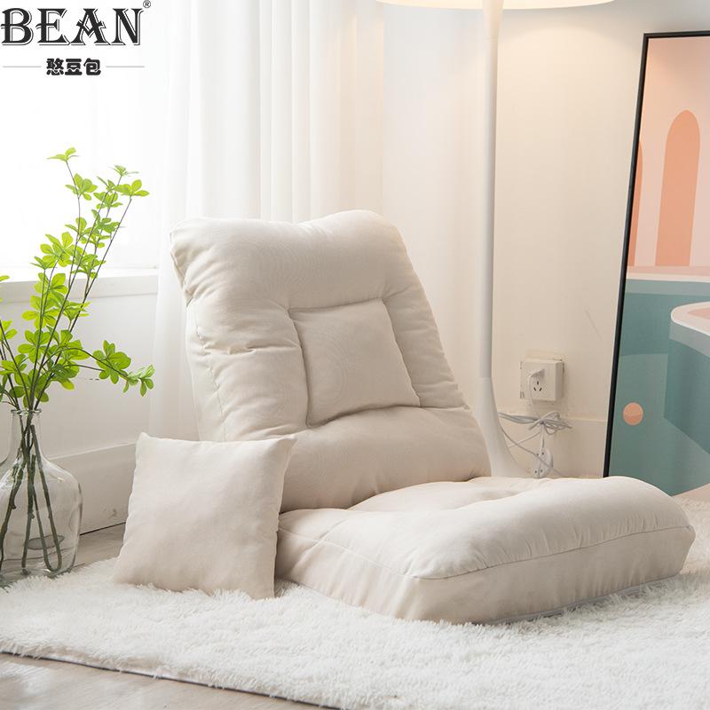 lazy sofa tatami single bedroom sofa living room balcony folding dormitory single sofa floor armchair