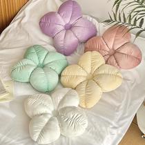 simple home clover flower pillow seat cushions cute sofa cushion comfortable lazy sofa tatami floor mat home