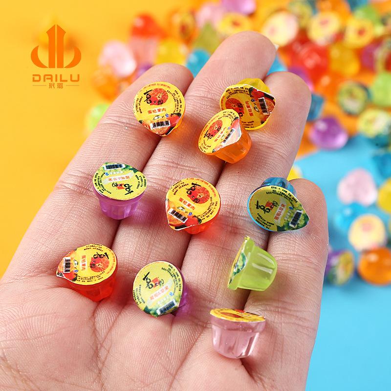 miniature jelly model diy resin jewelry accessories mini food and play simulation food scene decoration small toys