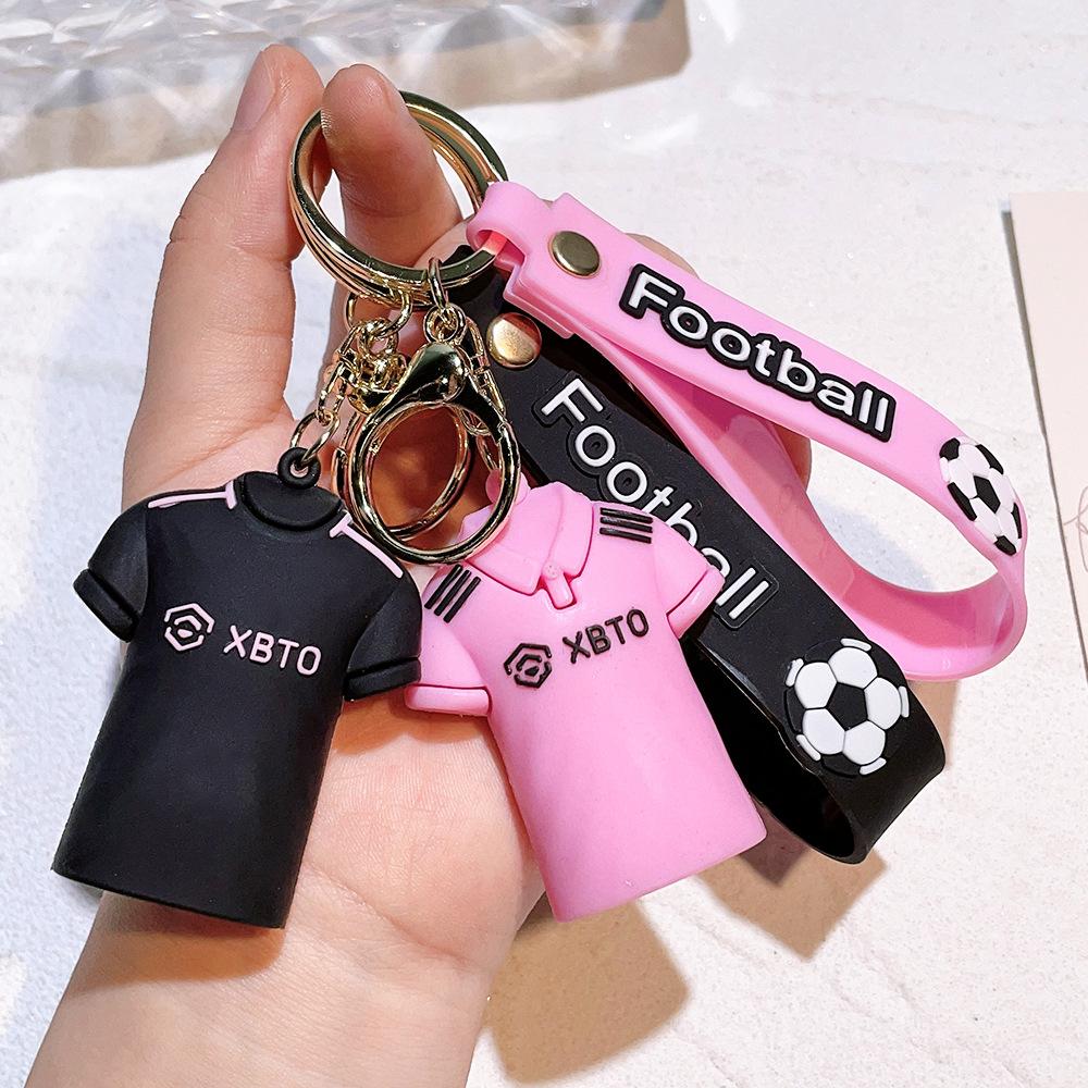 No. 10 Jersey Football Key Ring 2324 Miami International Jersey Home Football Clothes Keychain