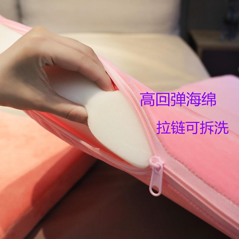 lazy sofa chair folding reclining bedroom tatami bay window reading small cushion children's cartoon back cushion on the ground Item Picture