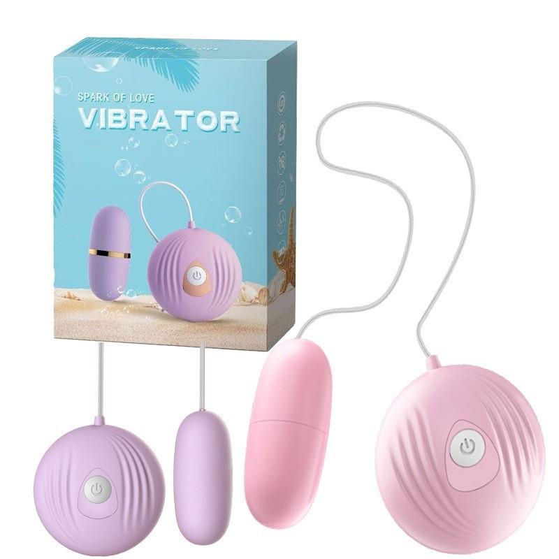 Lilo Lele Small Shell Frequency-Conversion Love Egg Women's Wired Sexy Vibration Massage Masturbation Devices Adult Supplies