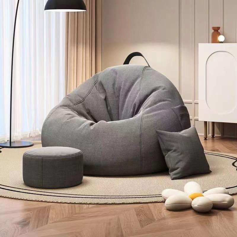 lazy sofa single bean bag sleeping and lying home dormitory balcony chair subnet red lying bean bag bedroom sofa full figure