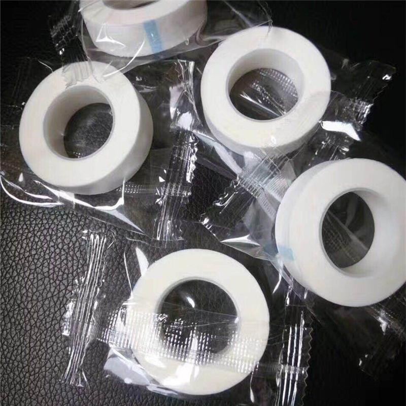 non-woven fabric paper adhesive tape breathable medical easy-to-tear tape 1.25cm * 9.1m first aid kits accessories grafting false eyelashes Specification drawing