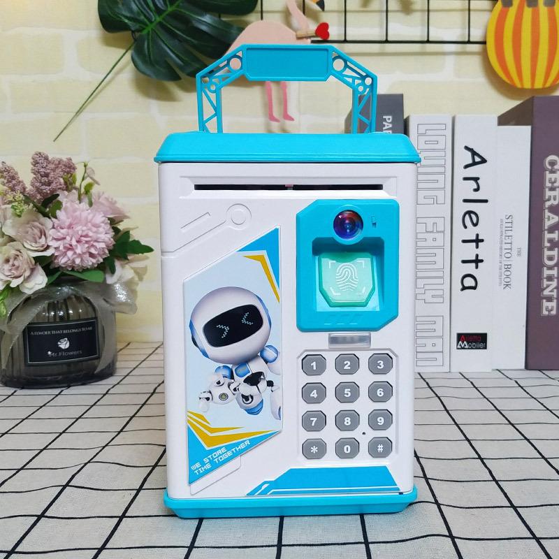 face recognition atm voice can save savings bank children's electric music volume coin machine guard coin bank