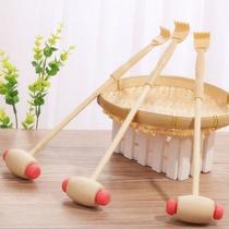 don't ask for people back scratcher back scratcher back tapping device old music solid wood massage itching rake tickle