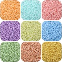 magic color ice-like cream bead round beads scattered beads beaded diy accessories materials bracelet necklace accessories wholesale
