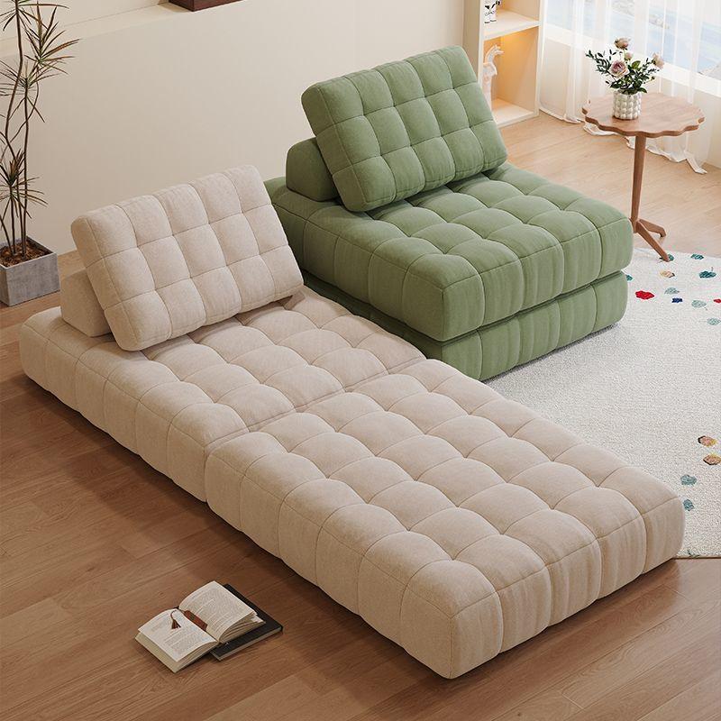 tatami biscuit shape lazy sofa living room balcony sleeping and lying tofu block large and small apartment type fabric sofa