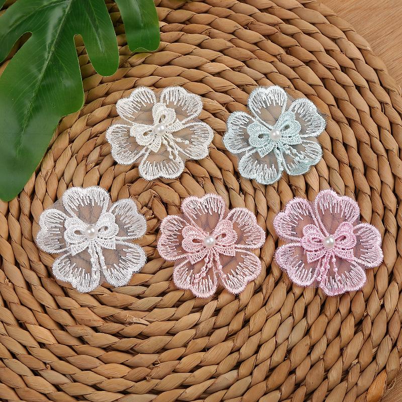 in stock supply color organza embroidery color flower lace width 5cm welcome to sample full figure