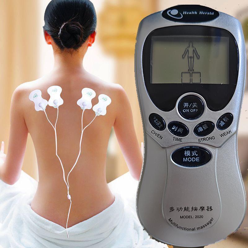 digital meridian handheld massaging device household multifunctional mini low frequency pulser
