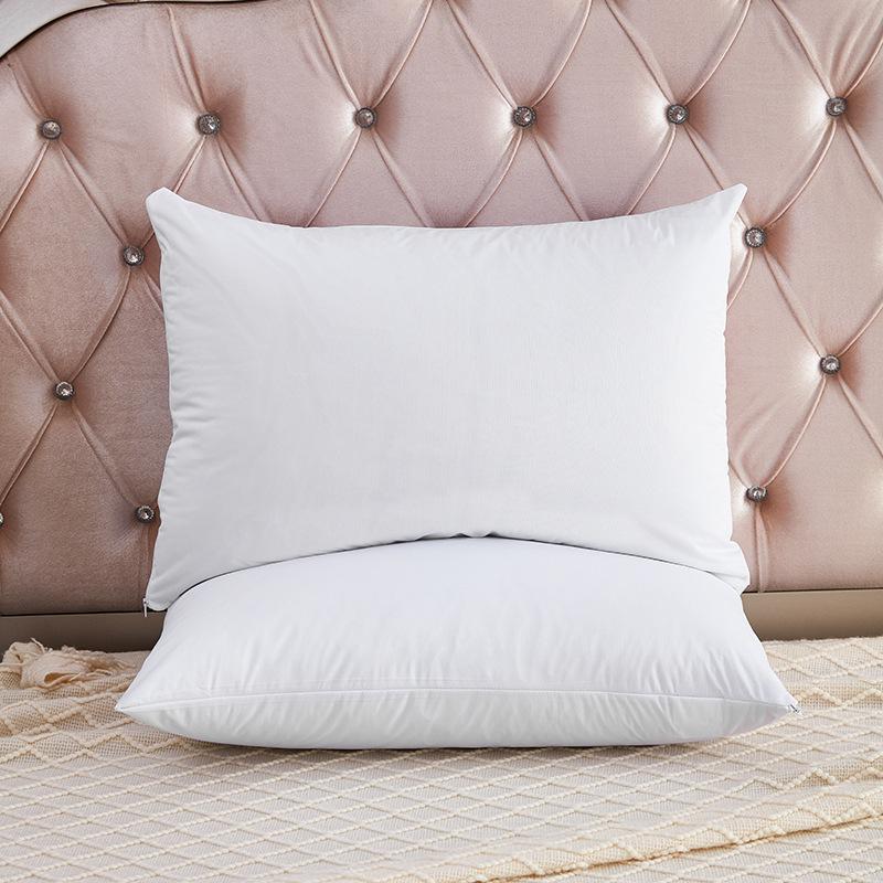 Factory Direct Supply Polyester Knitted Fabric Pillowcase Waterproof Memory Latex Pillowcase Single Wholesale