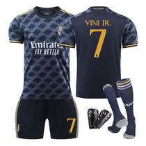 2324 real madrid away jersey no. 7 venius 5 bellingham 10 modrich children's football uniforms suit
