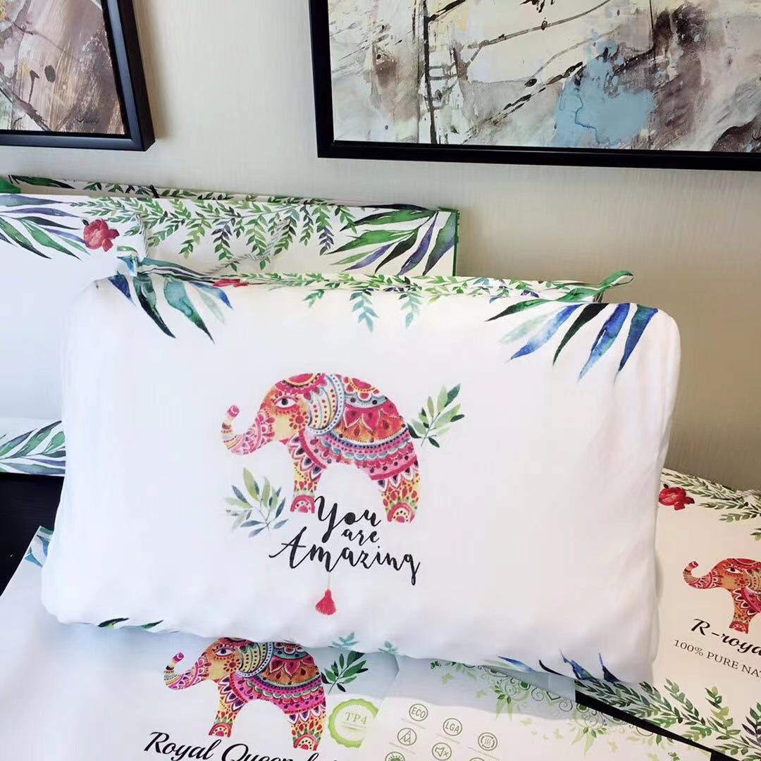 new royal thailand elephant latex pillow wholesale natural children latex pillow core neck protection gift pillow wholesale delivery Application Scenario