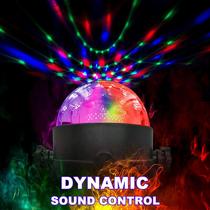 remote control small magic ball mini led crystal magic ball lamp magic ball light laser light rotating colorful flash projection lamp stage lights