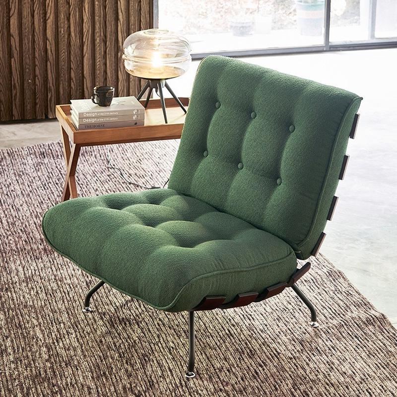 retro log style single sofa minimalist living room balcony solid wood sofa chair middle ancient home apartment lazy sofa