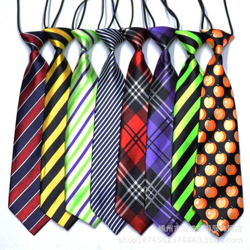 spot children's tie new student tie korean style small necktie baby cartoon tie factory wholesale
