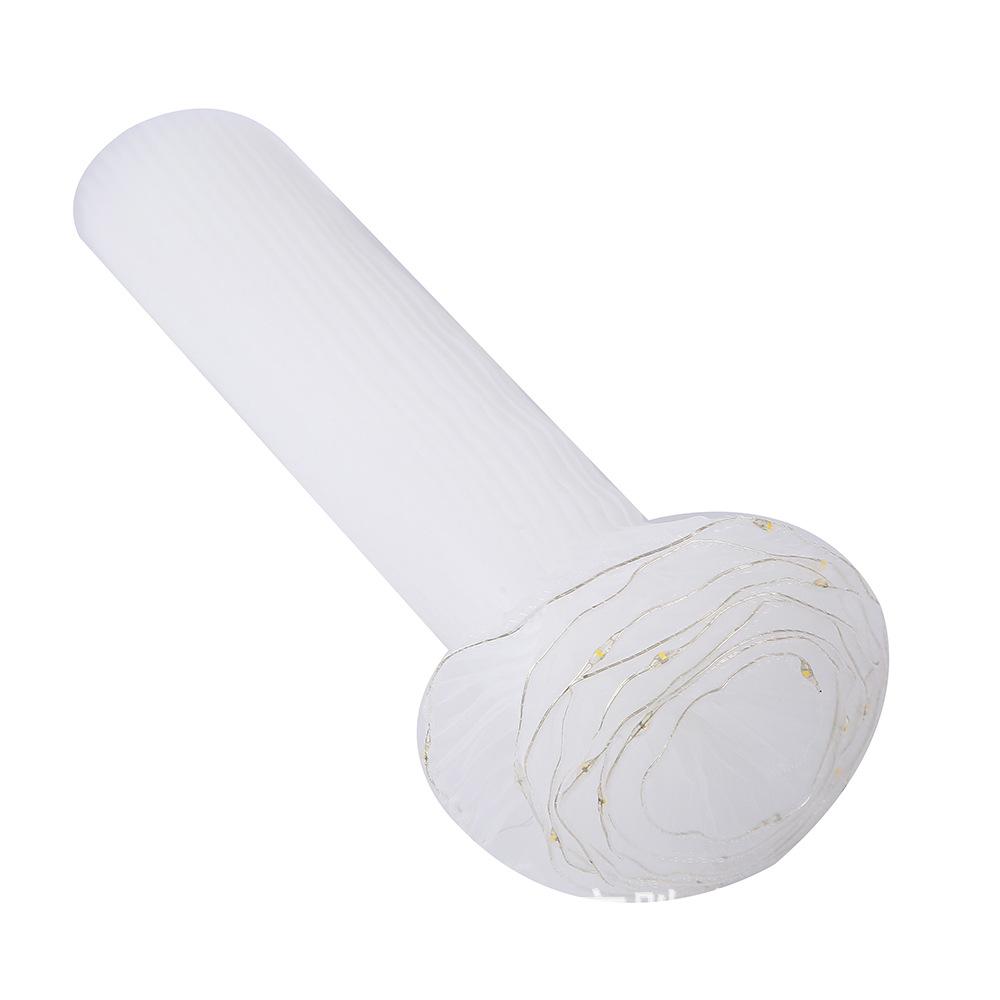 creative 28cm lamp beads spray yarn bouquet diy packaging material luminous mesh cake gift packaging lace Item Picture