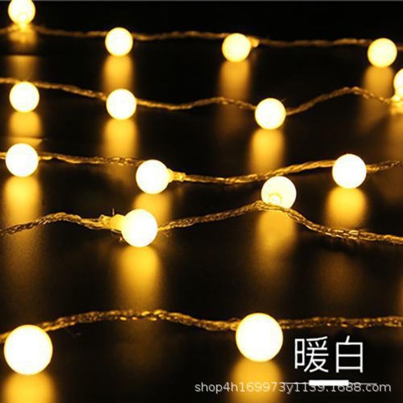 led solar string lights star light camping tent ambience light christmas string decorative lamp flash light small colored lights