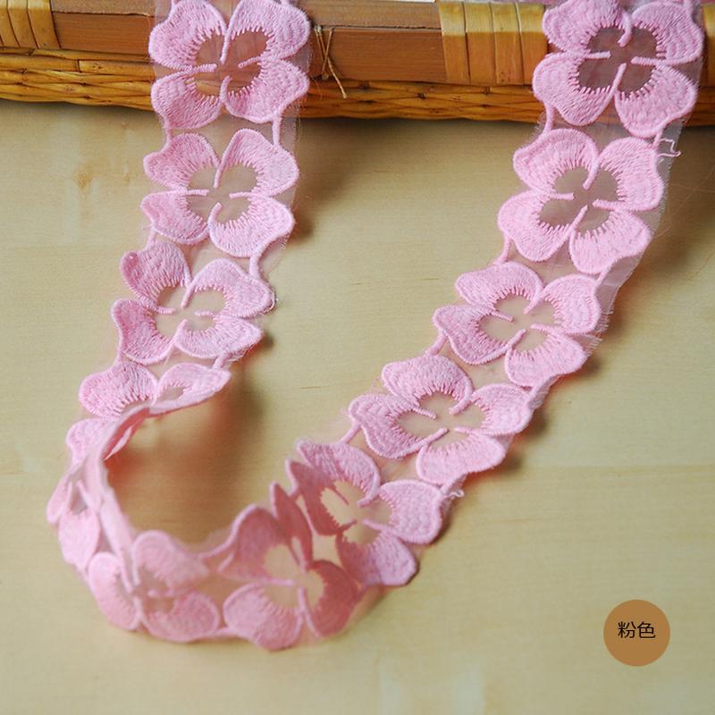 in stock supply lace milk silk clover lace diy clothing clothing accessories Specification drawing