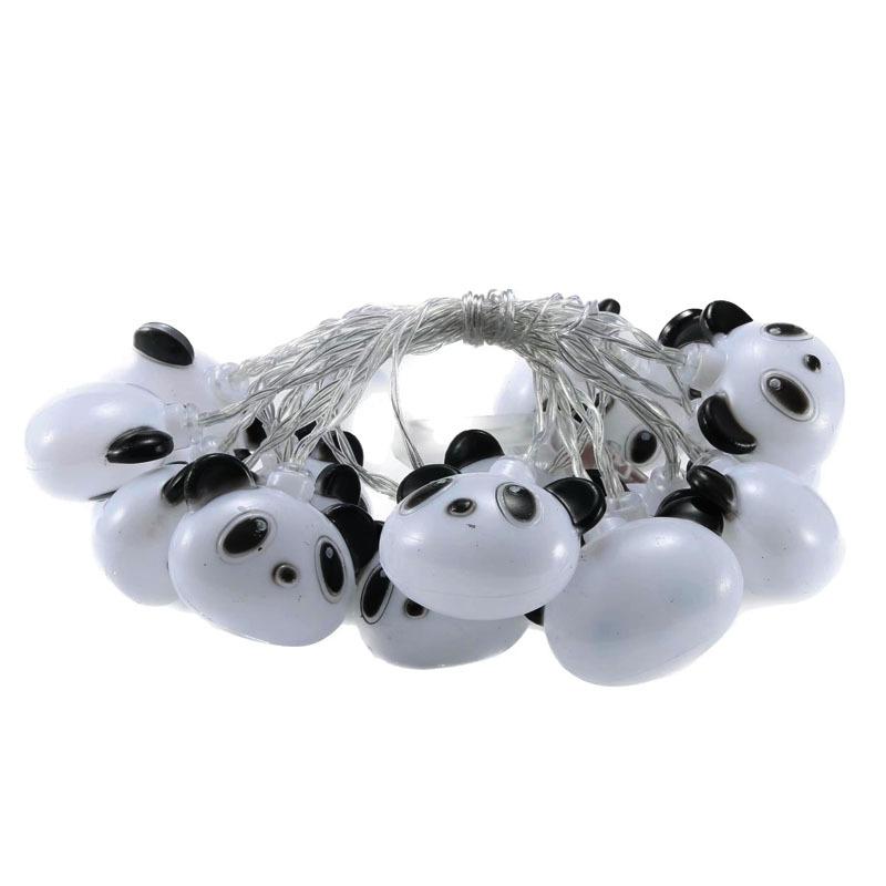 led new lantern panda creative lighting chain atmosphere genoptics aura essence string flashing light scene cartoon cute small night lamp Item Picture