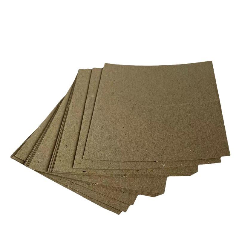 retro kraft paper simple blessing message holiday universal thank-you card folding flower shop handwritten greeting card Item Picture