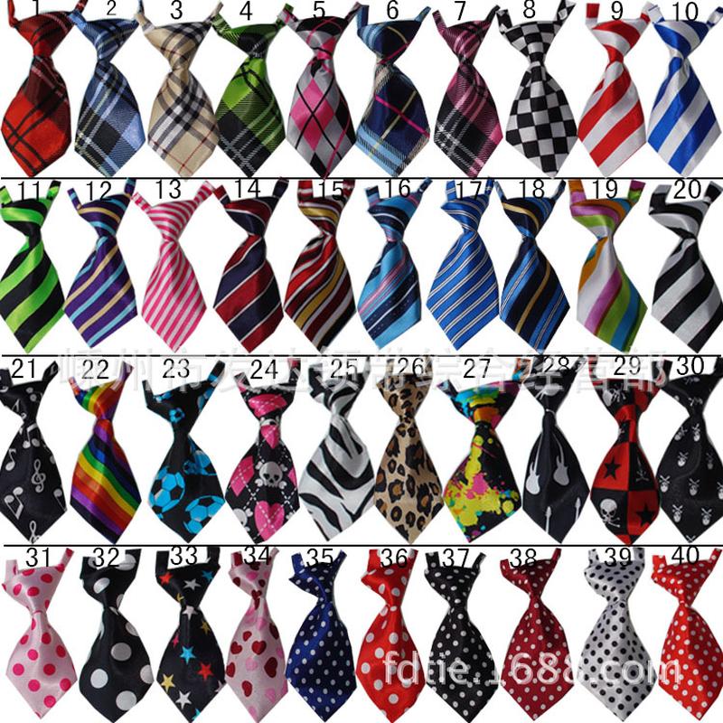 Fashion Beautiful Baby Tie Small Necktie Pet Tie 40 Models in Stock Factory Direct Sales