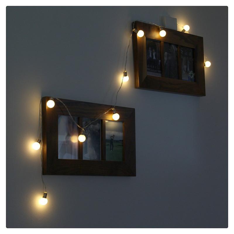 5cm led colored lamp large ball string wedding room wedding home decoration genoptics aura essence christmas decoration light festival Item Picture