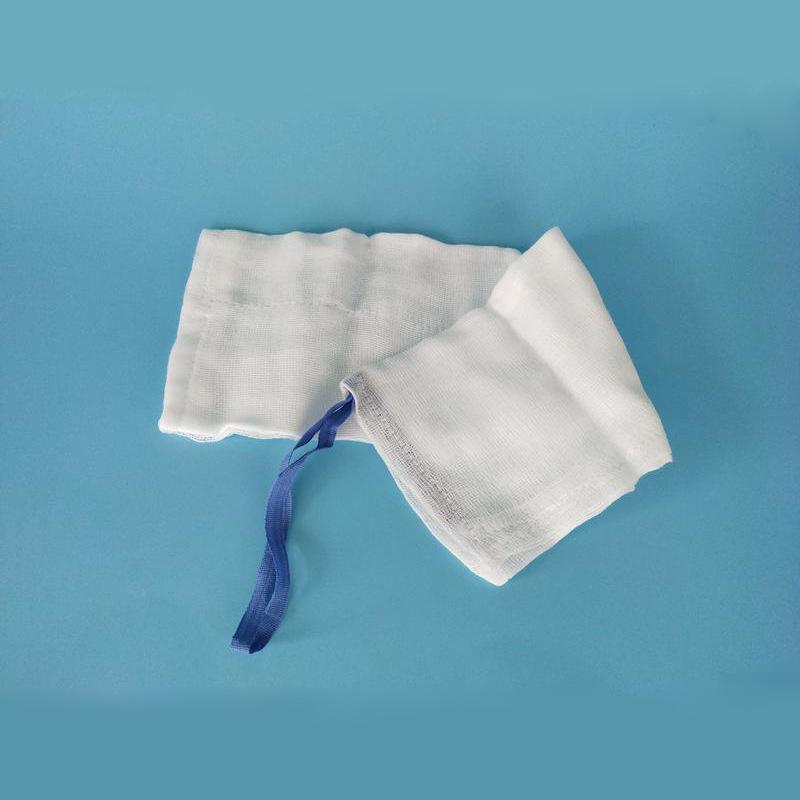 ce certification medical gauze laparotomy compression non-woven gauzes 8 layers 40 * 40cm abdominal swab image line Application Scenario