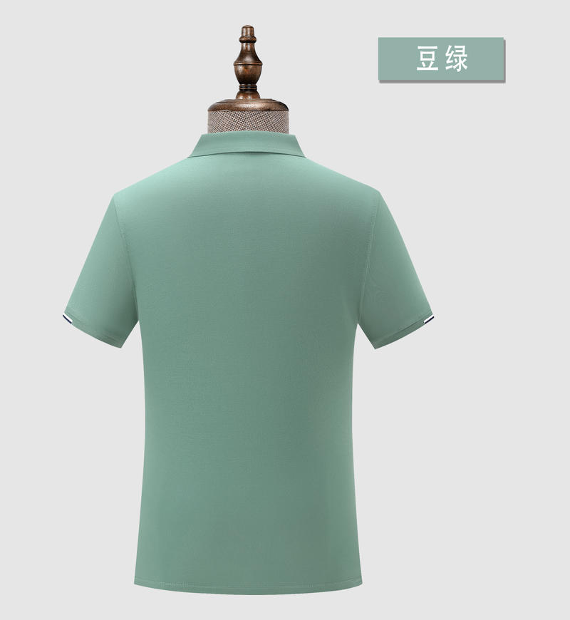 春夏新款宽松舒适奥代尔紧赛棉短袖翻领POLO衫DX-3344详情27